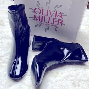 Patent Leather Bootie